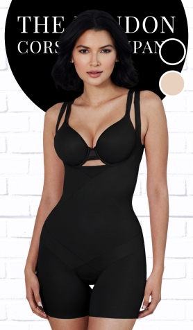 Miraclesuit M2412 Instant Tummy Tuck Bodysuit - Black