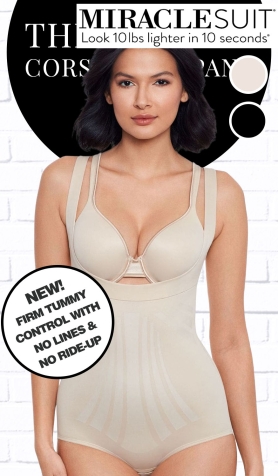 Miraclesuit M2561B Modern Miracle Firm Bodybriefer - Beige