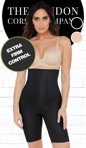 Miraclesuit Extra Firm Hi Waist Shaping Shorts - Black