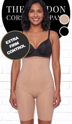 Miraclesuit M2709B Miraclesuit Hi-Waist Thigh Slimmer - Beige