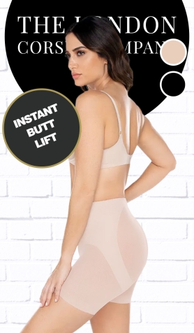 Miraclesuit M2776 Miraclesuit Sheer Bum Boost Shorts - Beige