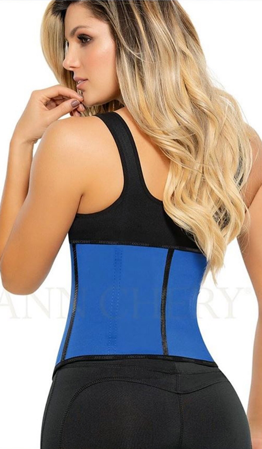 Ann Chery AC2023 Long Faja Waist Trainer 3 Hook