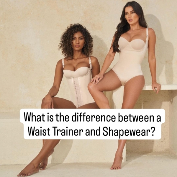 What is the difference between a waist trainer and shapewear?
